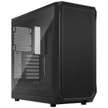 Купить компьютерные корпуса для игровых ПК Fractal Design: Fractal Design Focus 2 Black TG Clear Tint - ATX-Gehäuse