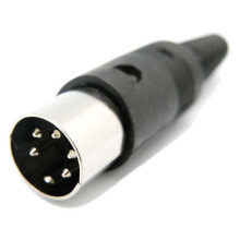 EUROCONNEX 1038 DIN Male Connector 5P 240