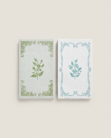 Floral print paper napkin (pack of 30)