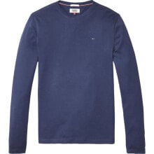 TOMMY JEANS Original Ribbed Organic Cotton Long Sleeve T-Shirt