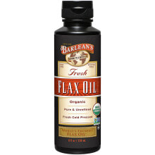 Рыбий жир и Омега 3, 6, 9 barlean&#039;s Fresh Organic Flax Oil Свежее органическое льняное масло 236 мл