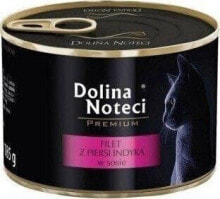 Dolina Noteci Karma Premium Filet z piersi indyka w sosie - mokra karma dla kota - 185 g