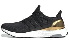 adidas Ultraboost 1.0 Gold Medal 奥运 金铜牌 防滑耐磨 低帮 跑步鞋 男女同款 黑金 / Кроссовки Adidas Ultraboost 1.0 Gold Medal BB3929