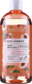 Feuchtigkeitsspendendes und erfrischendes Mizellen-Reinigungswasser mit Pfirsichsaft - Bielenda Eco Sorbet Moisturizing&Refreshing Micellar Water