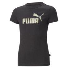 PUMA Ess+ Nova Shine Logo Short Sleeve T-Shirt