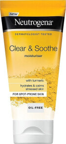 Feuchtigkeitsspendende Gesichtscreme - Neutrogena Clear & Soothe Moisturiser