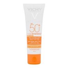 Vichy Capital Soleil Anti-Dark Spot 3-in-1 SPF50+ 50 ml tagescreme für Frauen