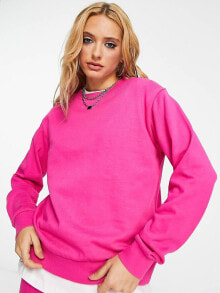 Женские свитшоты aSOS DESIGN sweatshirt in pink