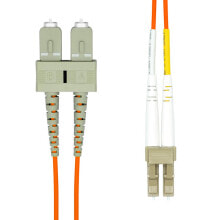 Кабели и разъемы для аудио- и видеотехники proXtend FO-LCSCOM2D-012 волоконно-оптический кабель 12 m LC/UPC SC/UPC OM2 Оранжевый