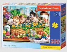 Castorland Puzzle 200 Napping Kittens CASTOR