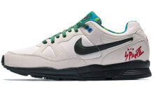 NIKE AIR SPAN II 复古运动休闲鞋 米白绿 / Кроссовки Nike Air Span AQ3120-003