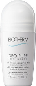 Купить дезодоранты BIOTHERM: Deo Roll-on Antitranspirant mit beruhigendem Mineralkomplex 48h