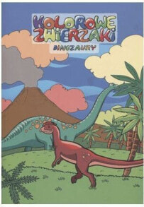 Раскраски для детей kolorowe zwierzaki Dinozaury (170871)