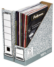 Лотки для бумаги fellowes 0186004 файловая коробка/архивный органайзер Бумага Серый