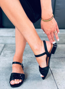 Женские босоножки босоножки на низком каблуке IONA BLACK