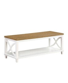 Convenience Concepts florence Coffee Table with Shelf