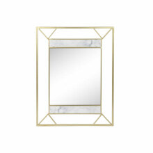 Настенное зеркало DKD Home Decor 60 x 1,5 x 80 cm Позолоченный (Пересмотрено A)
