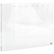 NOBO 43x56 cm Glass Board Weekly Planner