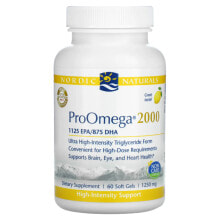 ProOmega 2000, Lemon, 1,250 mg, 120 Soft Gels