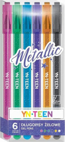 Interdruk Długopis żelowy 6 kolorów Metallic YN TEEN (383076)