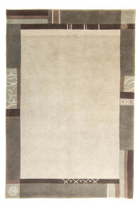 Nepal Teppich - 201 x 143 cm - grau