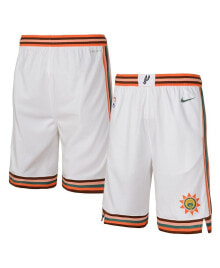 Nike big Boys White San Antonio Spurs 2023/24 City Edition Swingman Performance Shorts