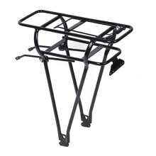 Luggage racks and baskets for bicycles