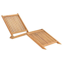 Sun beds and deck chairs