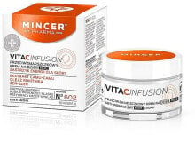 Nährende und straffende Anti-Falten Gesichtscreme mit Camu-Camu, Sanddornöl und Ginseng №602 - Mincer Pharma Vita C Infusion 602 Face Cream