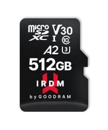 Goodram IRDM M2AA 512 GB MicroSDXC UHS-I Класс 10 IR-M2AA-5120R12