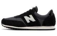 New Balance NB Comp 100 复古休闲 低帮 跑步鞋 女款 黑灰色 / Кроссовки New WLC100JB