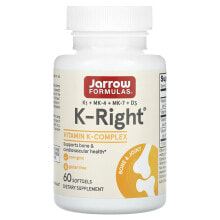 джэрроу формулас, K-Right, 60 мягких таблеток