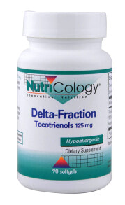 Витамин Е nutriCology Delta-Fraction Tocotrienols -- Дельта-Фракция токотриенолов - 125 мг - 90 капсул