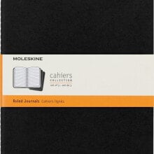 Moleskine ZESTAW 3 ZESZYTÓW MOLESKINE CAHIER JOURNALS XL (19X25CM) W LINIE