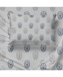 Saturday Park marvel Spiderman Web Stripe 100% Organic Cotton Full Sheet Set