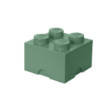 Room Copenhagen LEGO Storagge Brick 4 Ящик для хранения Зеленый RC40031747