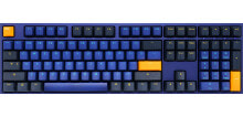 Клавиатуры Ducky One 2 Horizon клавиатура USB Немецкий Черный, Синий, Желтый DKON1808-CDEPDZBBH