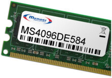 Модули памяти (RAM) memory Solution MS4096DE584 модуль памяти 4 GB