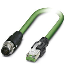 Кабели и разъемы для аудио- и видеотехники Phoenix Contact 1407499 кабельный разъем/переходник Зеленый