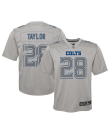 Nike big Boys Jonathan Taylor Gray Indianapolis Colts Atmosphere Game Jersey