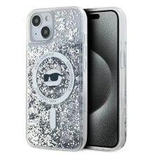 KARL LAGERFELD Klhmp14Slgchsgh iPhone 14.15.13 6.1 Liquid Choupette Head phone case