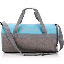 Мужские спортивные сумки мужская спортивная сумка серая текстильная средняя для тренировки с ручками через плечо Meteor Siggy 25L 74553 fitness bag