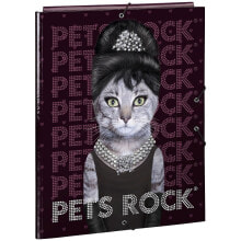 SAFTA Pets Rock Breakfast Folder