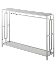 Convenience Concepts town Square Console Table