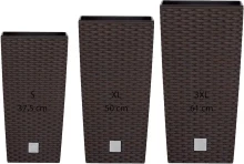 WELLHOME Rato 11/4/26/6 49L Set s flowerpot 3 units