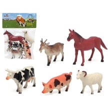 ATOSA Granja Animals 31x22 cm 5 Pieces Figure