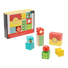 PETIT COLLAGE Busy Garden Discovery Blocks