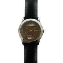 Мужские наручные часы с ремешком Мужские наручные часы с черным кожаным ремешком Arabians DBA2091LB ( 40 mm)