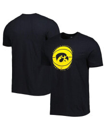 Nike men's Black Iowa Hawkeyes Basketball Logo T-shirt