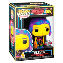 FUNKO POP Stranger Things Eleven In Mall Outfit Black Light Exclusive Figure